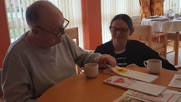 Redcar care home Resident’s crafty wish comes true